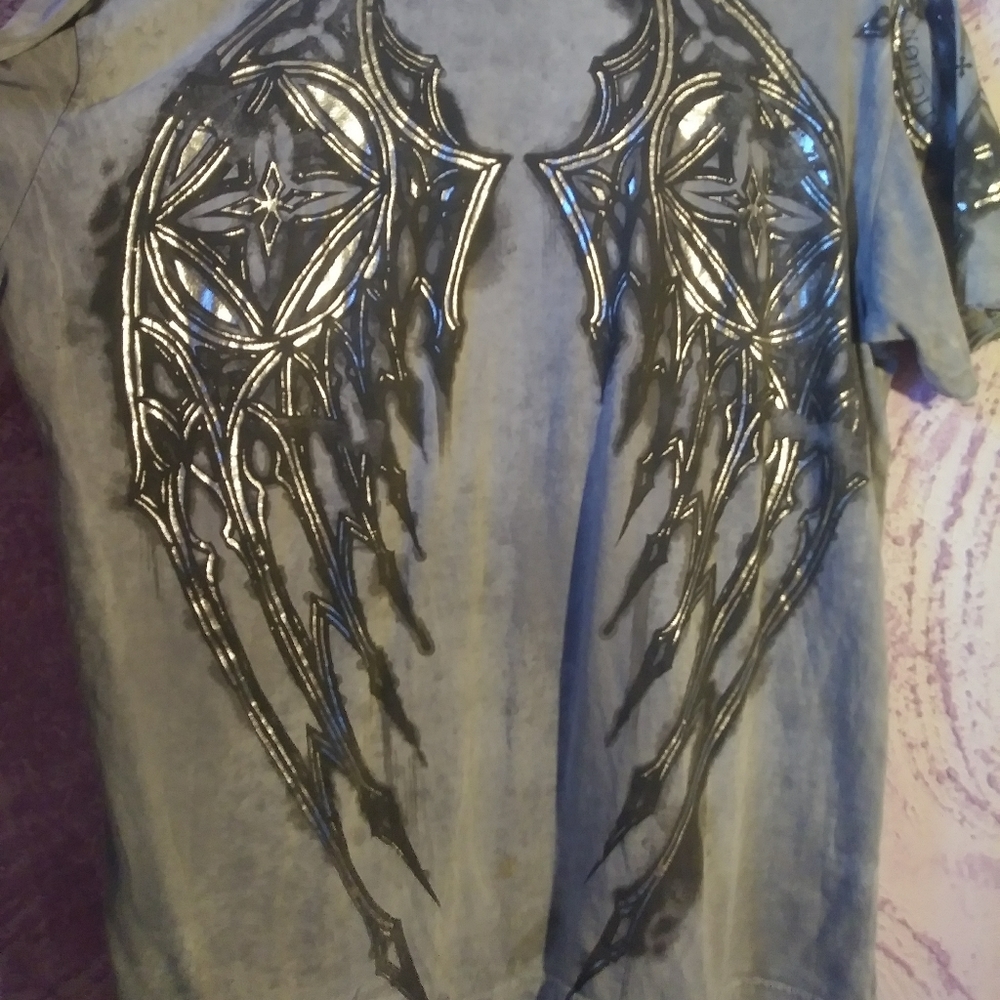 Mens Large Affliction shirt